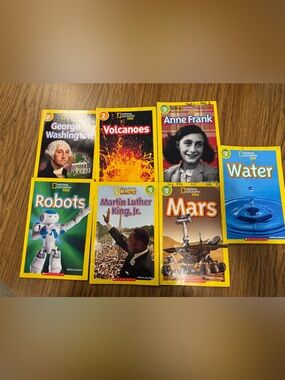 National Geographic Kids NonFiction Leveled Books Lot Classroom Homeschool